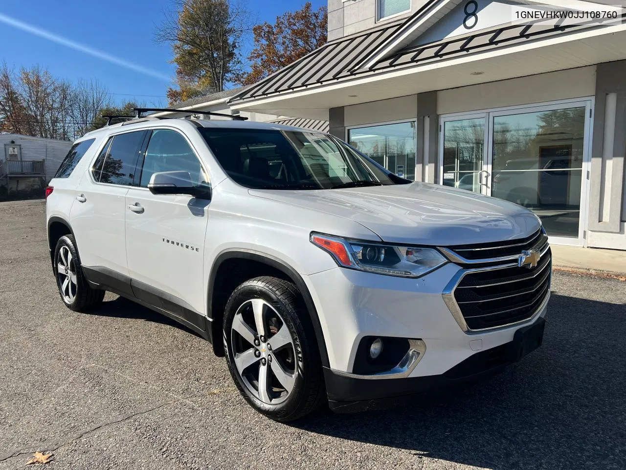 2018 Chevrolet Traverse Lt VIN: 1GNEVHKW0JJ108760 Lot: 81387894