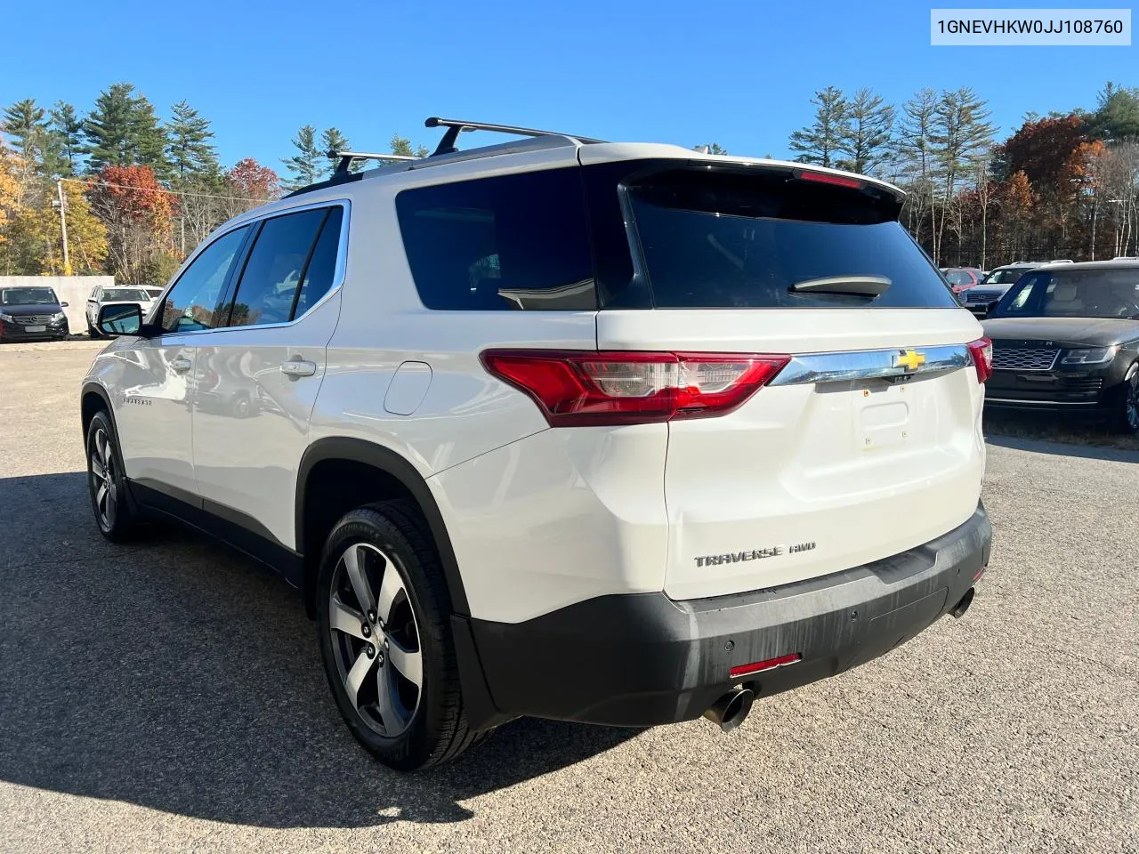 2018 Chevrolet Traverse Lt VIN: 1GNEVHKW0JJ108760 Lot: 81387894