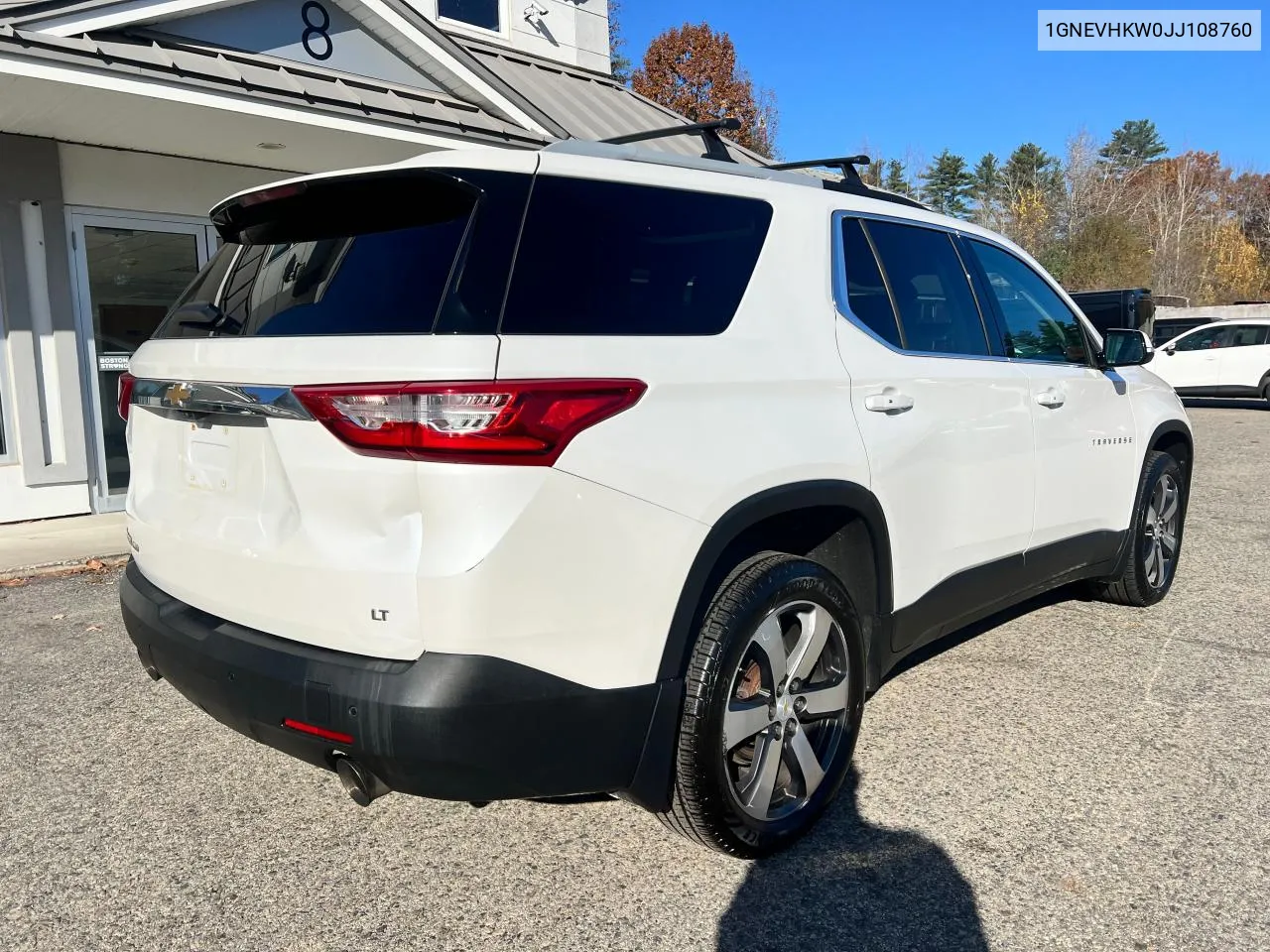 2018 Chevrolet Traverse Lt VIN: 1GNEVHKW0JJ108760 Lot: 81387894