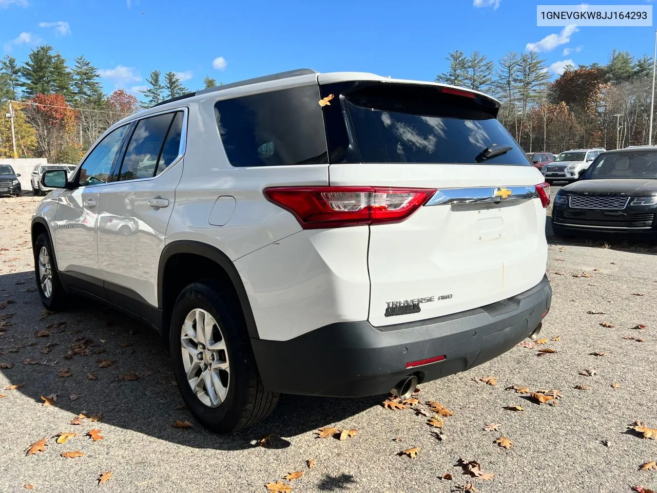 2018 Chevrolet Traverse Lt VIN: 1GNEVGKW8JJ164293 Lot: 81388064