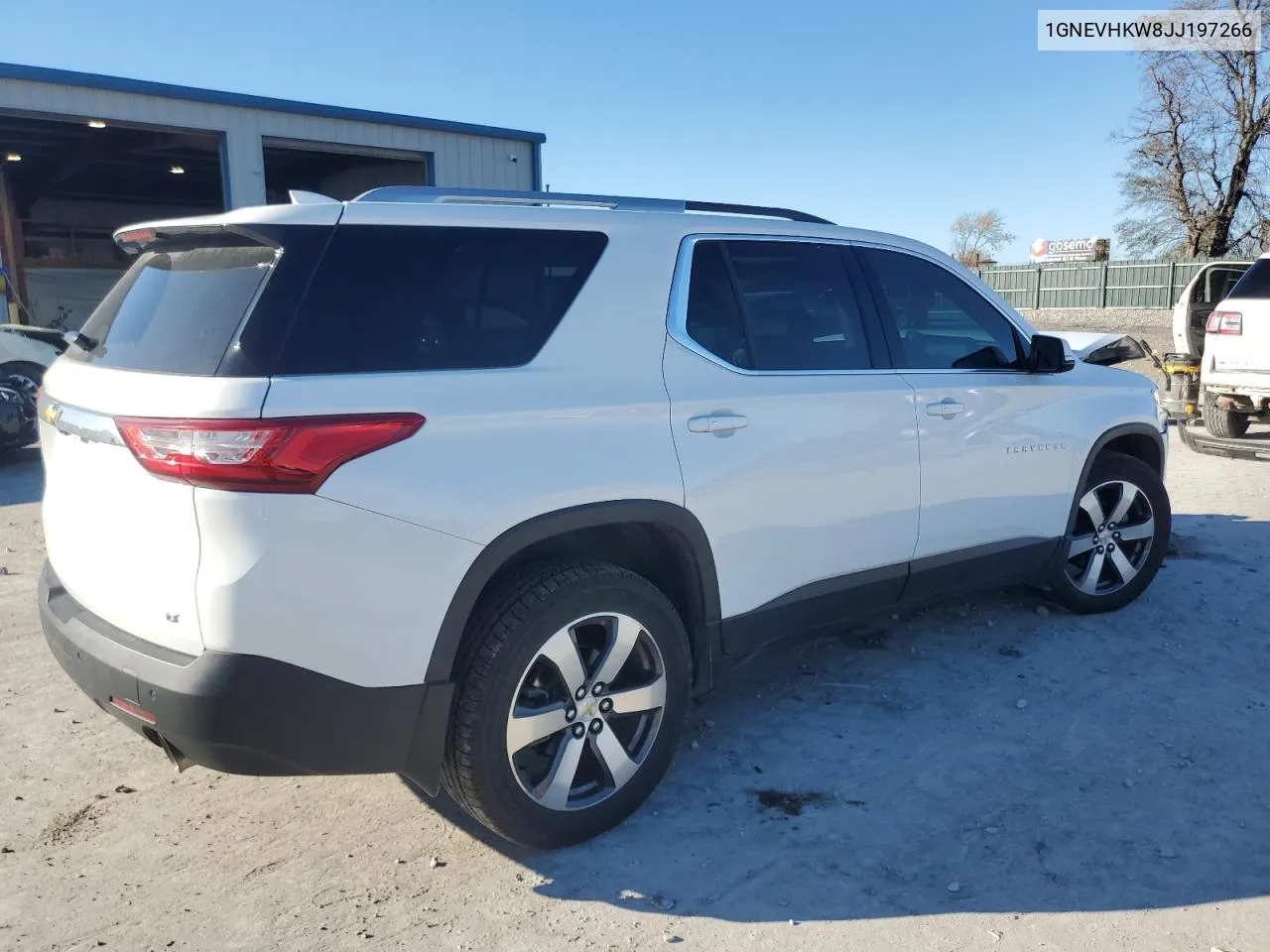 2018 Chevrolet Traverse Lt VIN: 1GNEVHKW8JJ197266 Lot: 81478644