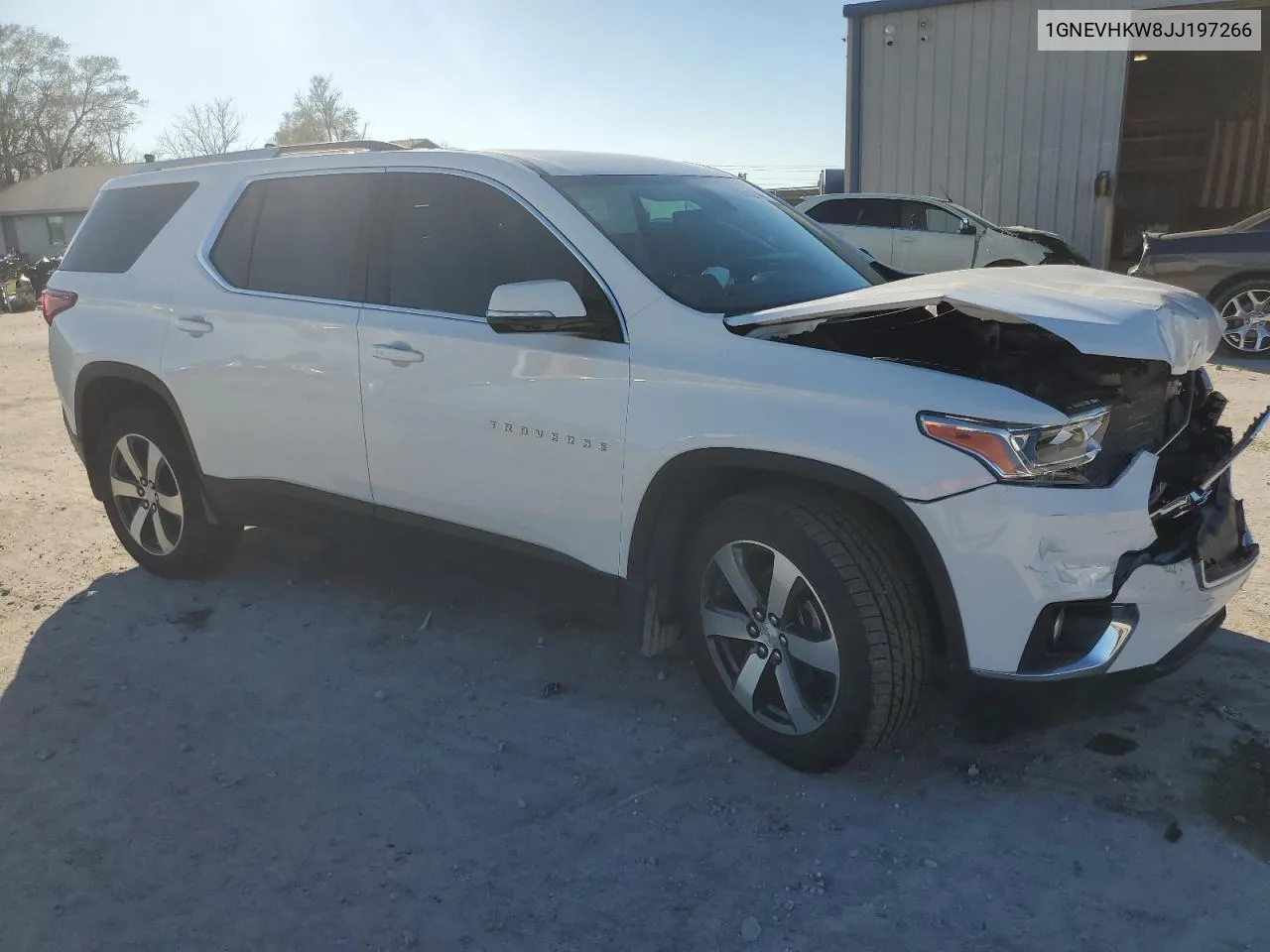 2018 Chevrolet Traverse Lt VIN: 1GNEVHKW8JJ197266 Lot: 81478644