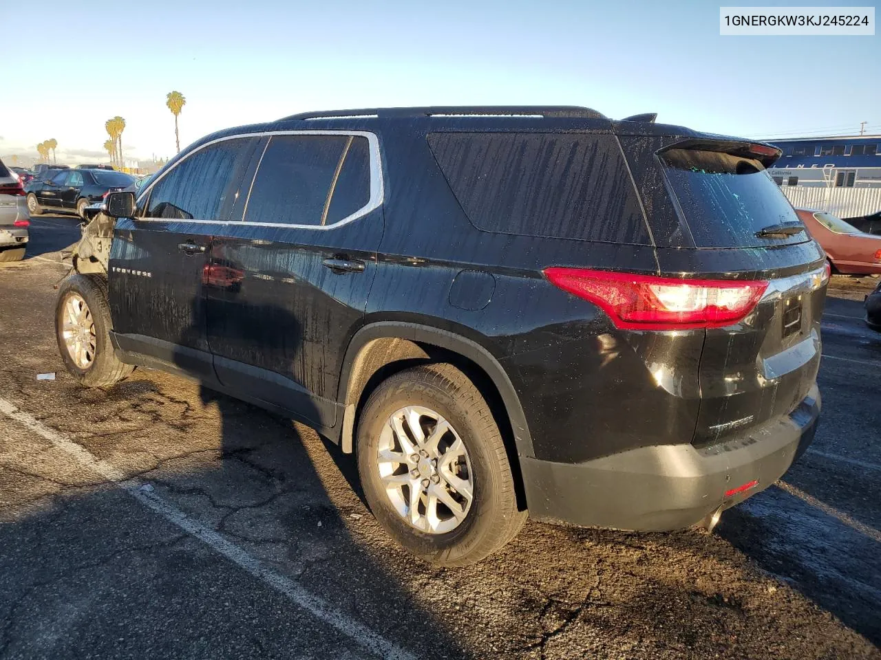 2019 Chevrolet Traverse Lt VIN: 1GNERGKW3KJ245224 Lot: 41019814