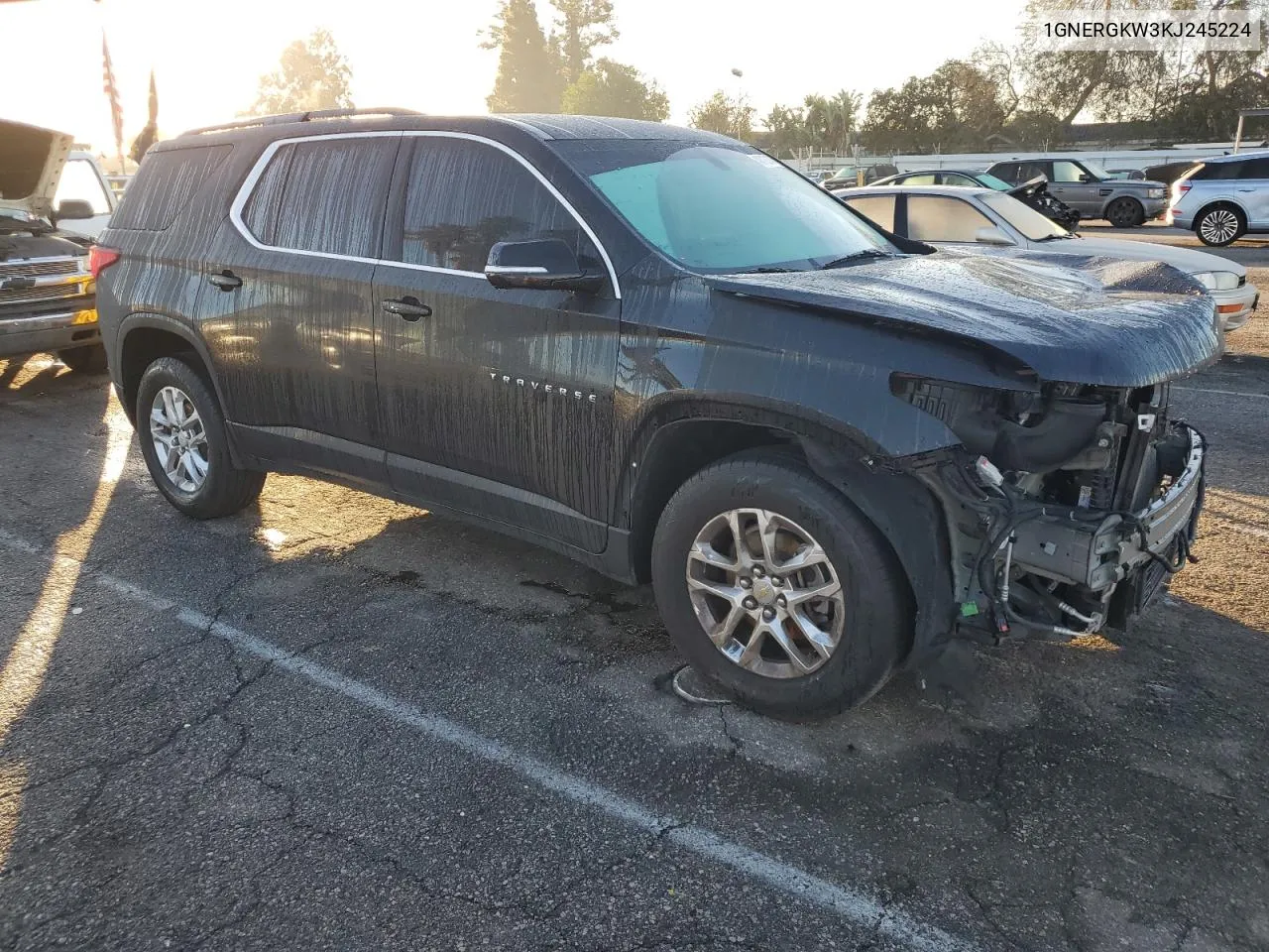 2019 Chevrolet Traverse Lt VIN: 1GNERGKW3KJ245224 Lot: 41019814