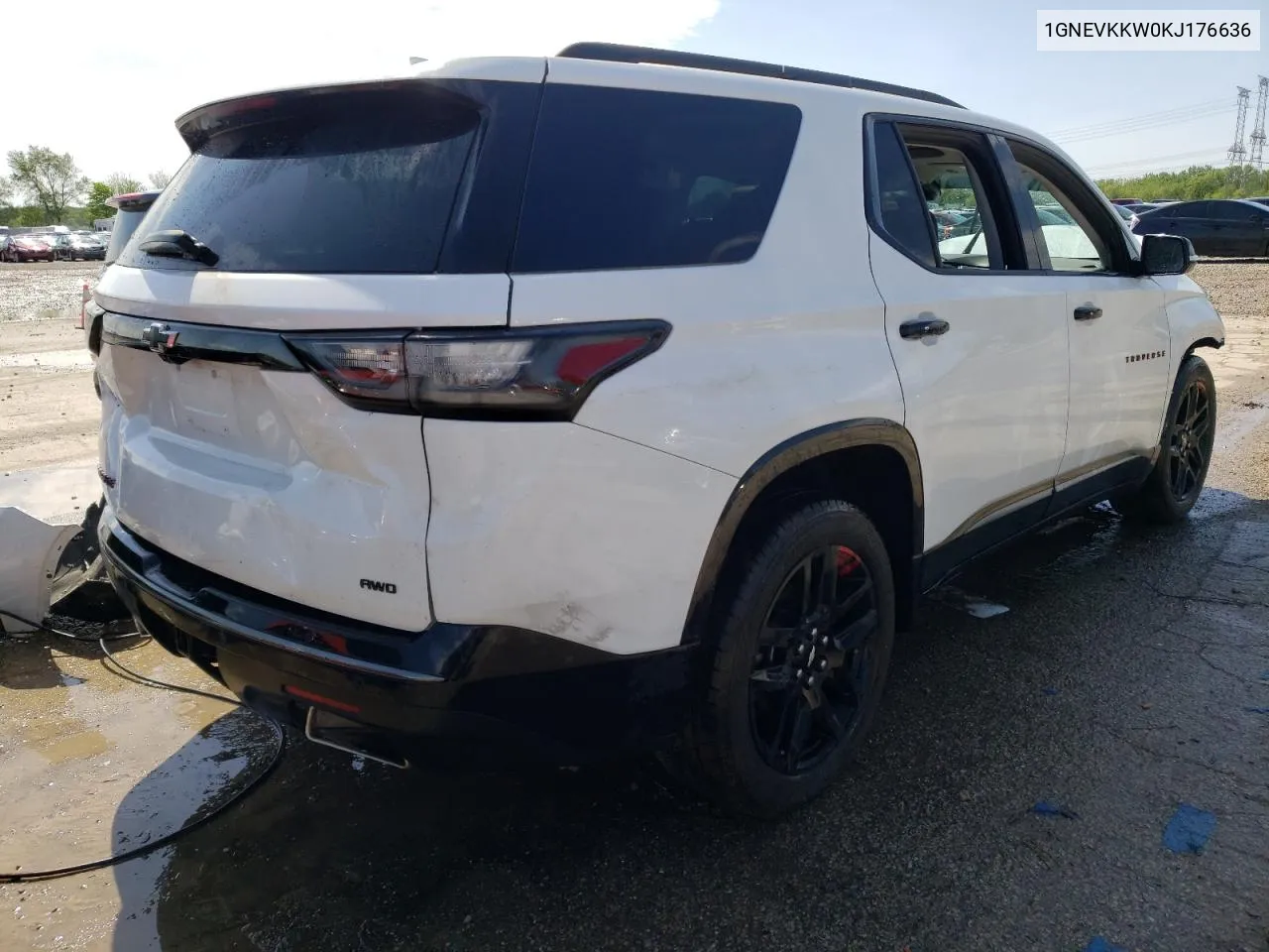 2019 Chevrolet Traverse Premier VIN: 1GNEVKKW0KJ176636 Lot: 53794804