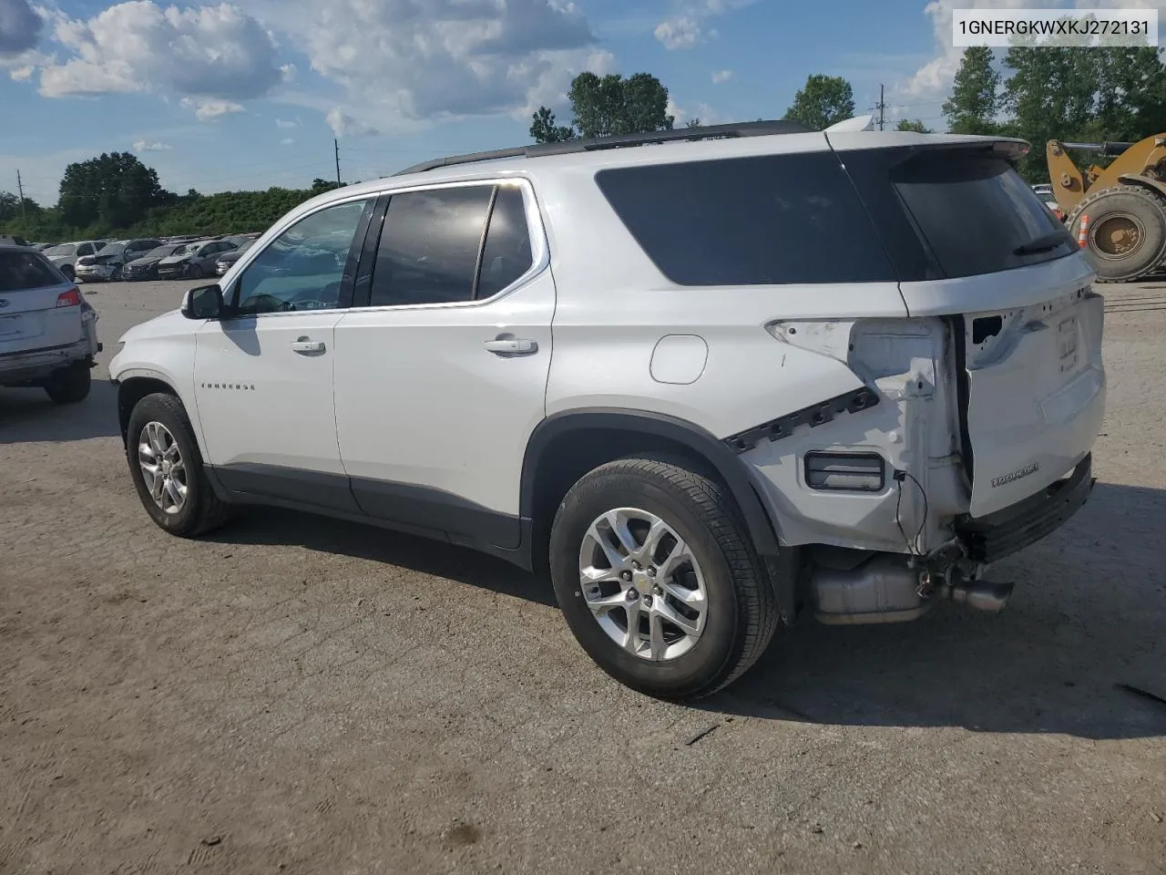 2019 Chevrolet Traverse Lt VIN: 1GNERGKWXKJ272131 Lot: 59055114