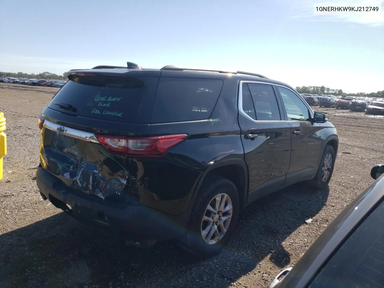 1GNERHKW9KJ212749 2019 Chevrolet Traverse Lt