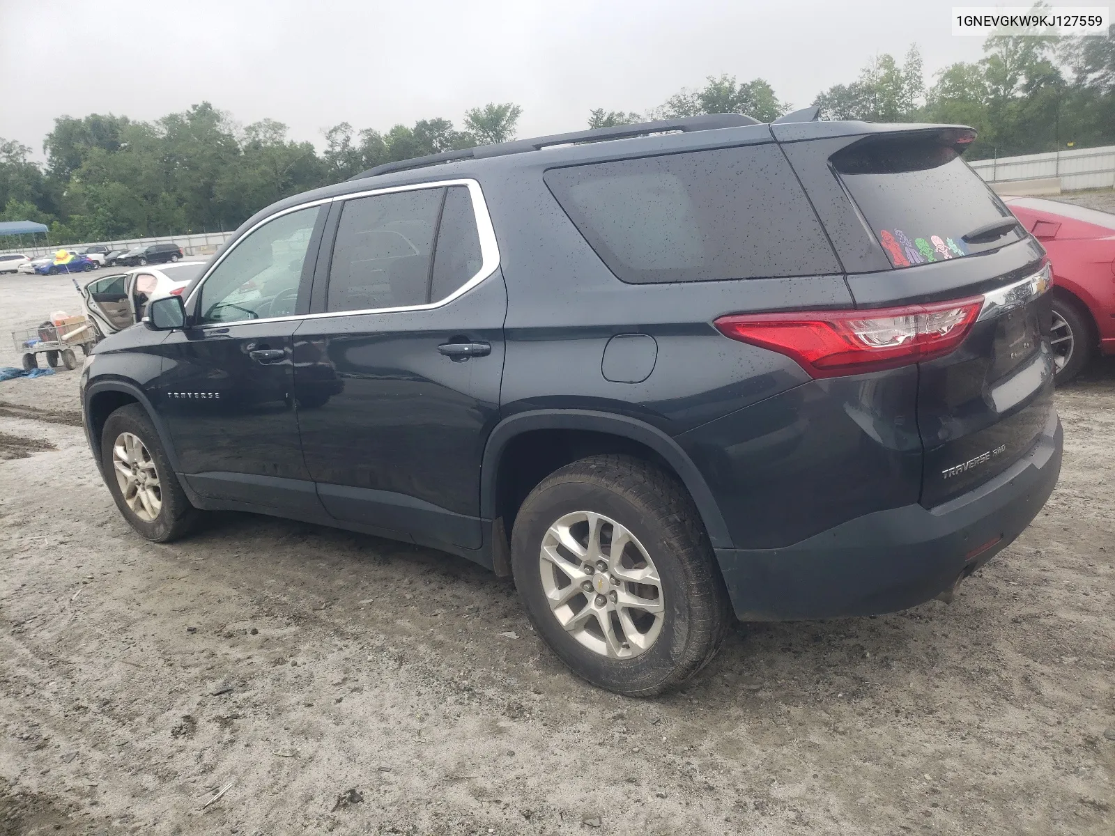 1GNEVGKW9KJ127559 2019 Chevrolet Traverse Lt