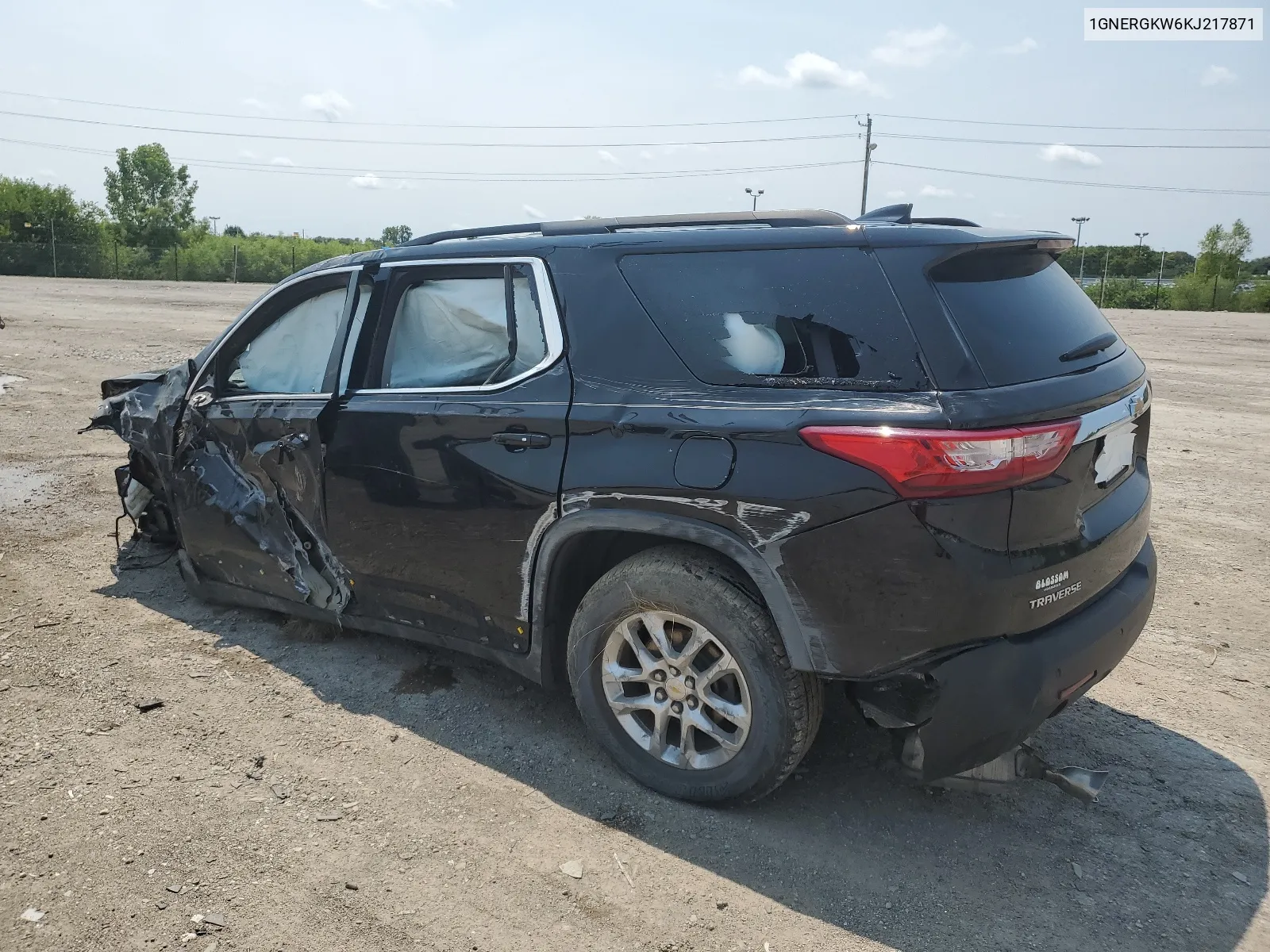 2019 Chevrolet Traverse Lt VIN: 1GNERGKW6KJ217871 Lot: 63568434