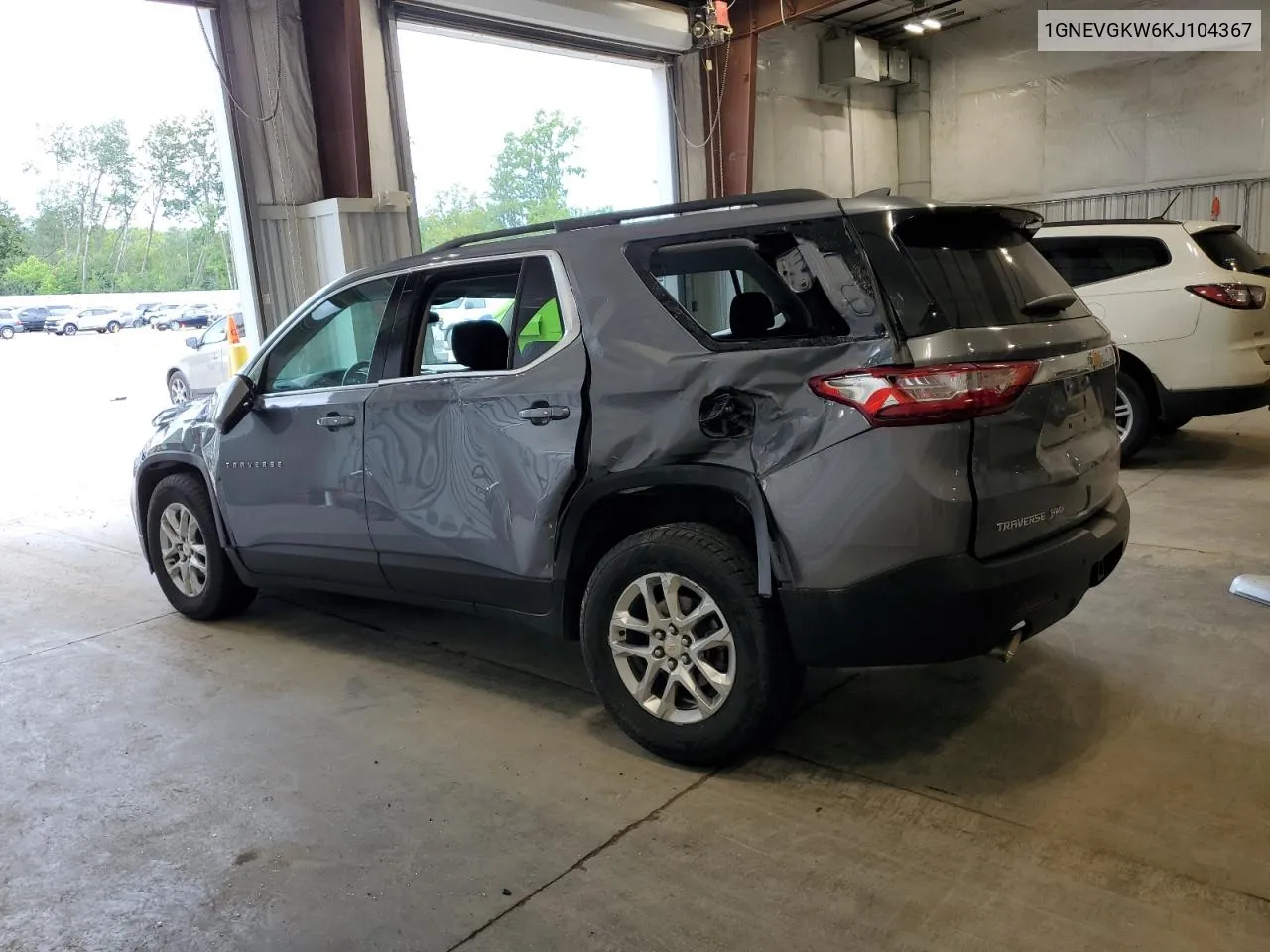 2019 Chevrolet Traverse Lt VIN: 1GNEVGKW6KJ104367 Lot: 63695434