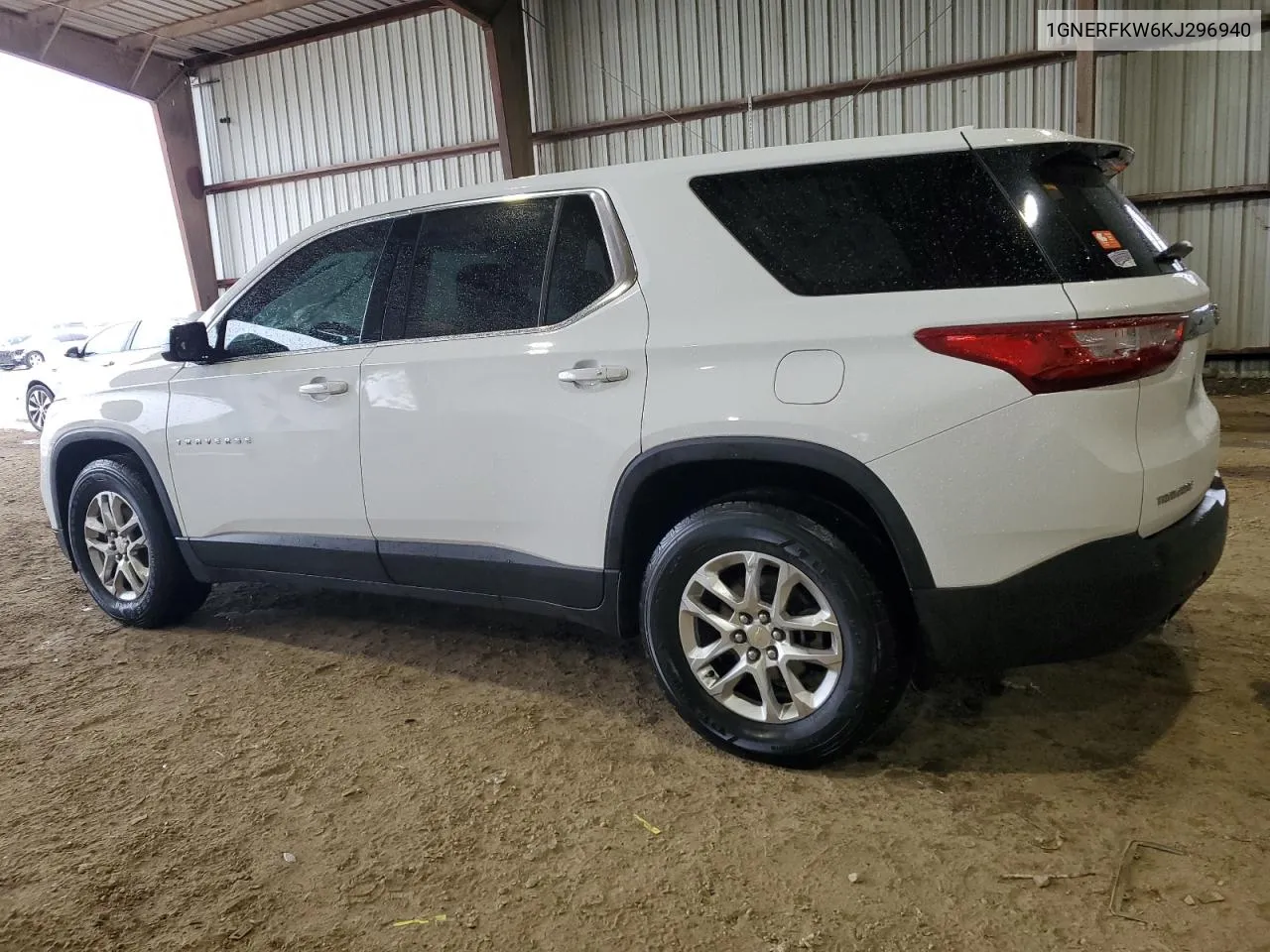 2019 Chevrolet Traverse Ls VIN: 1GNERFKW6KJ296940 Lot: 64657694