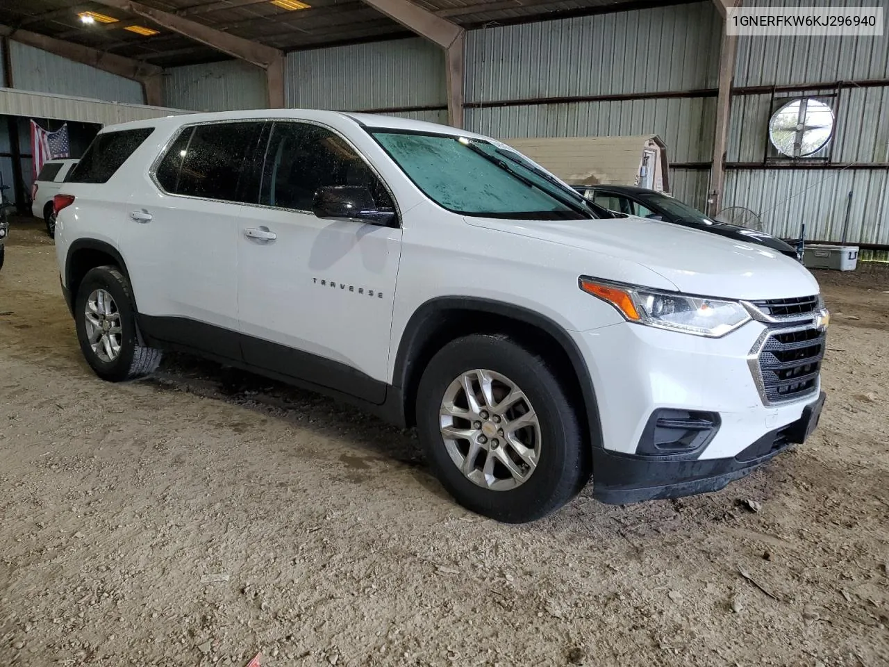 2019 Chevrolet Traverse Ls VIN: 1GNERFKW6KJ296940 Lot: 64657694