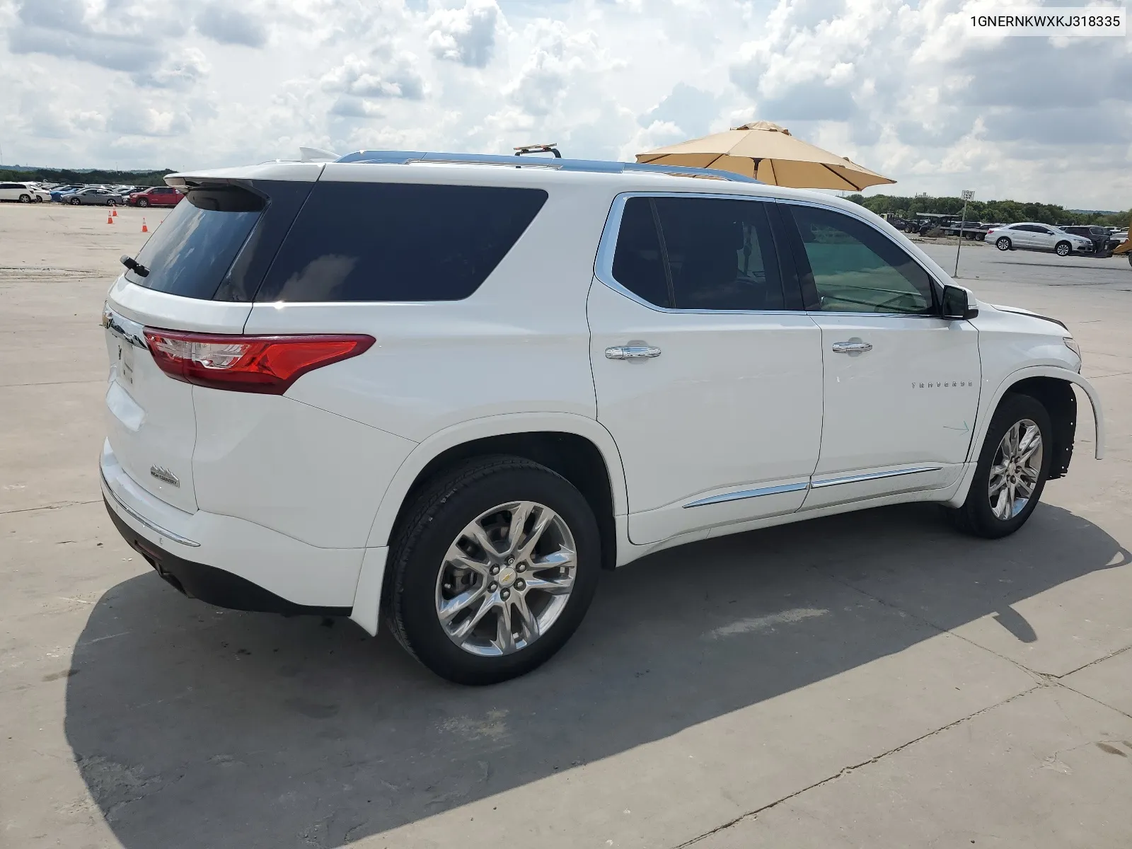 2019 Chevrolet Traverse High Country VIN: 1GNERNKWXKJ318335 Lot: 64849674