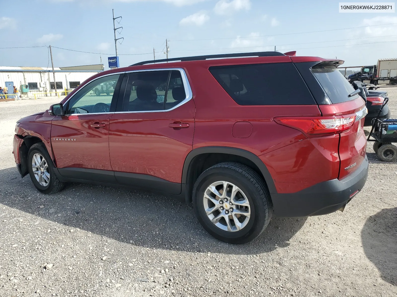 2019 Chevrolet Traverse Lt VIN: 1GNERGKW6KJ228871 Lot: 65116134