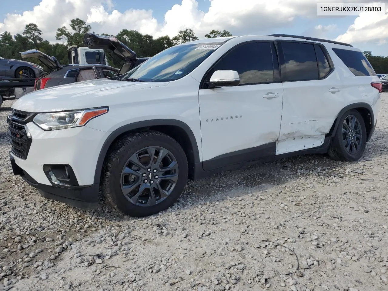 2019 Chevrolet Traverse Rs VIN: 1GNERJKX7KJ128803 Lot: 65149684