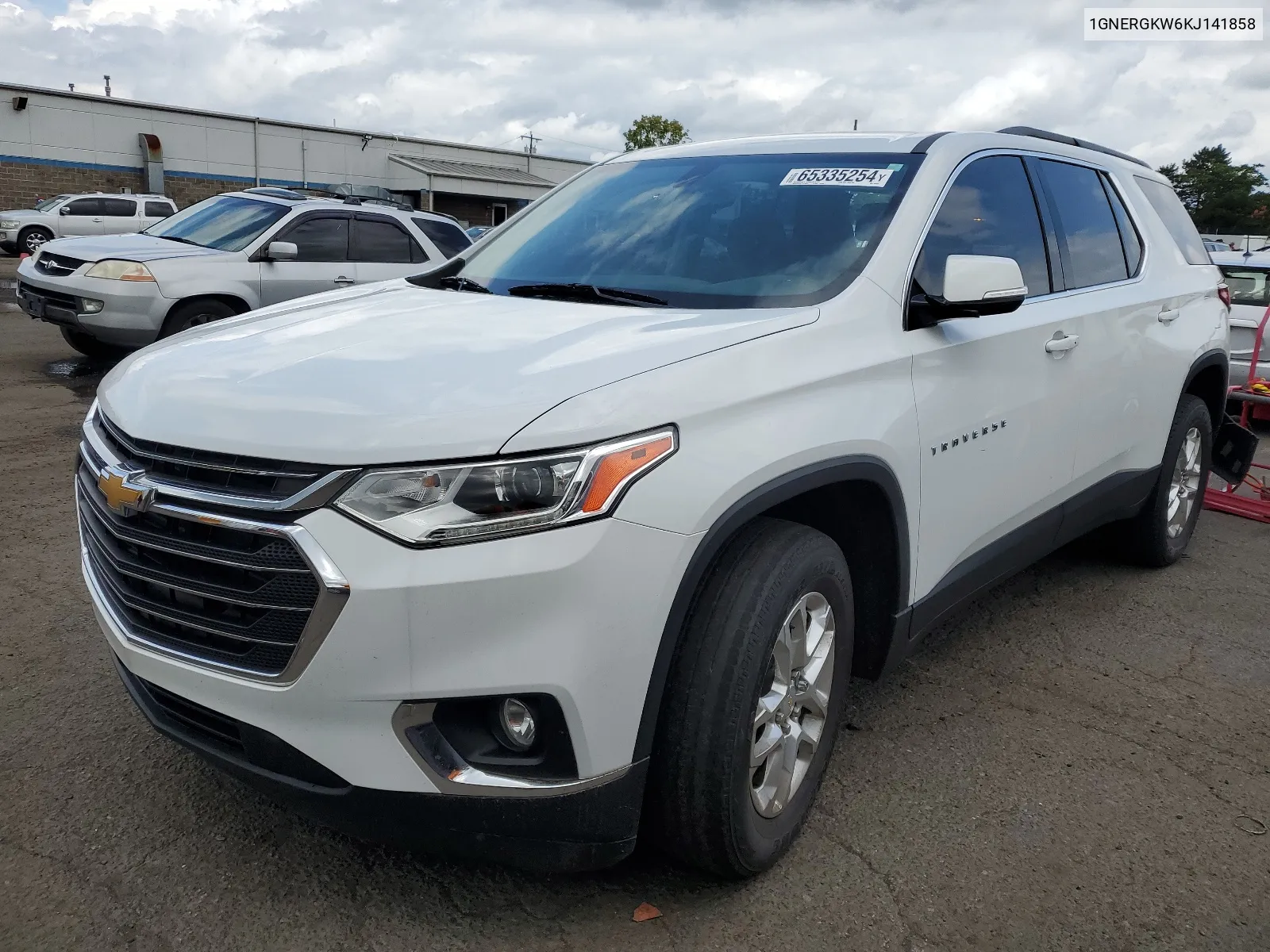 2019 Chevrolet Traverse Lt VIN: 1GNERGKW6KJ141858 Lot: 65335254