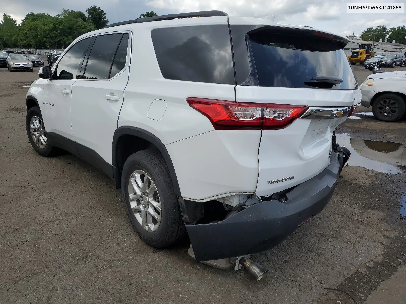 2019 Chevrolet Traverse Lt VIN: 1GNERGKW6KJ141858 Lot: 65335254