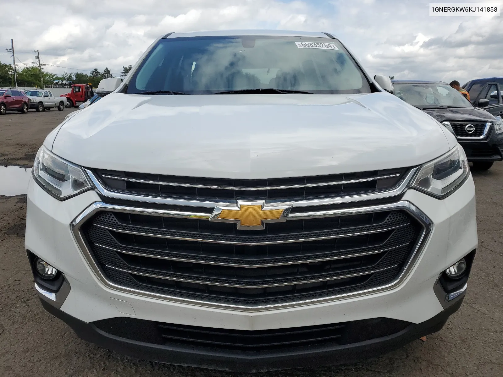 2019 Chevrolet Traverse Lt VIN: 1GNERGKW6KJ141858 Lot: 65335254