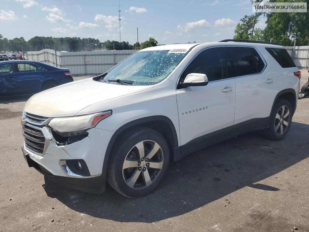 2019 Chevrolet Traverse Lt VIN: 1GNERHKW3KJ168845 Lot: 65586934