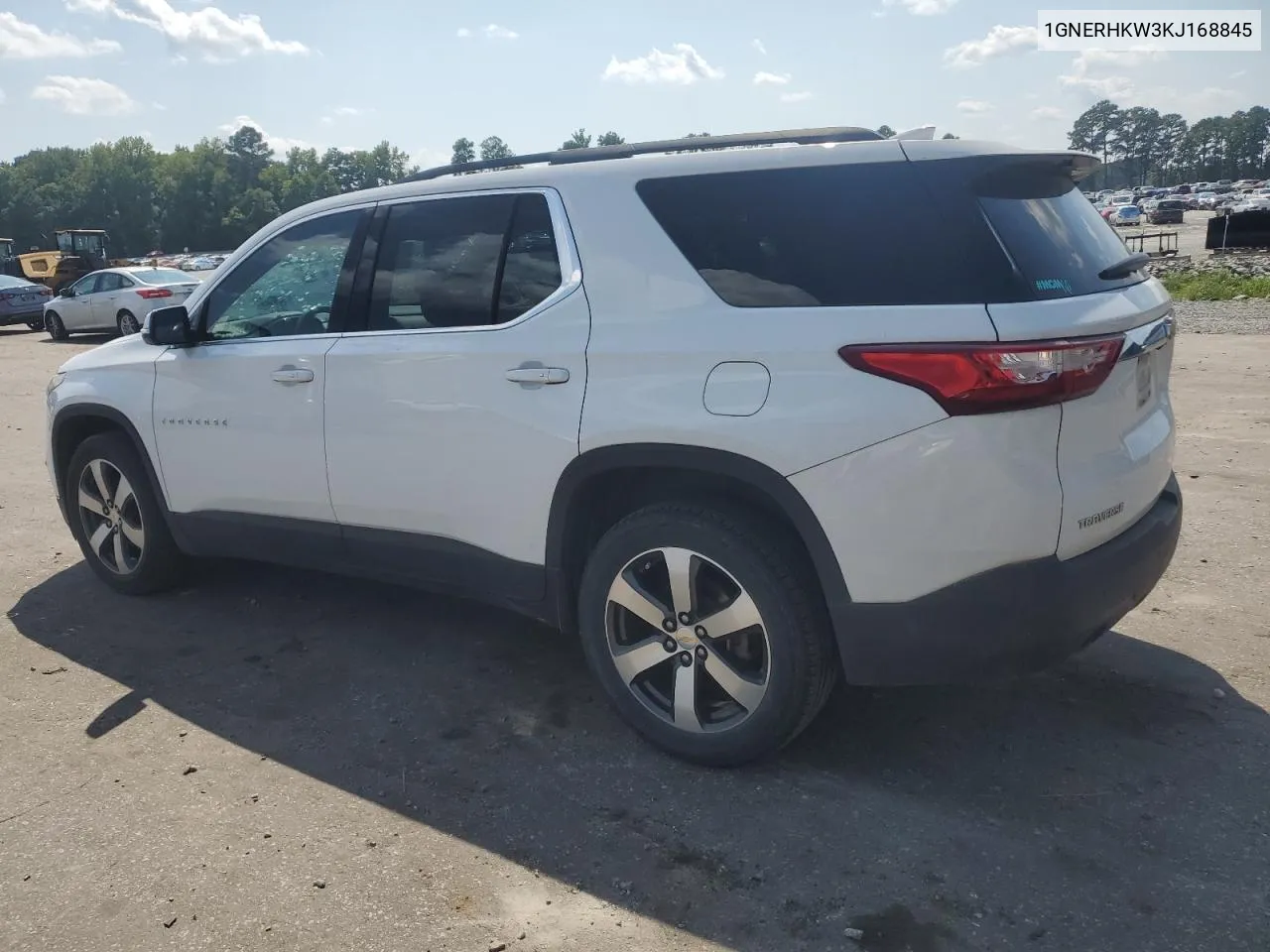 2019 Chevrolet Traverse Lt VIN: 1GNERHKW3KJ168845 Lot: 65586934