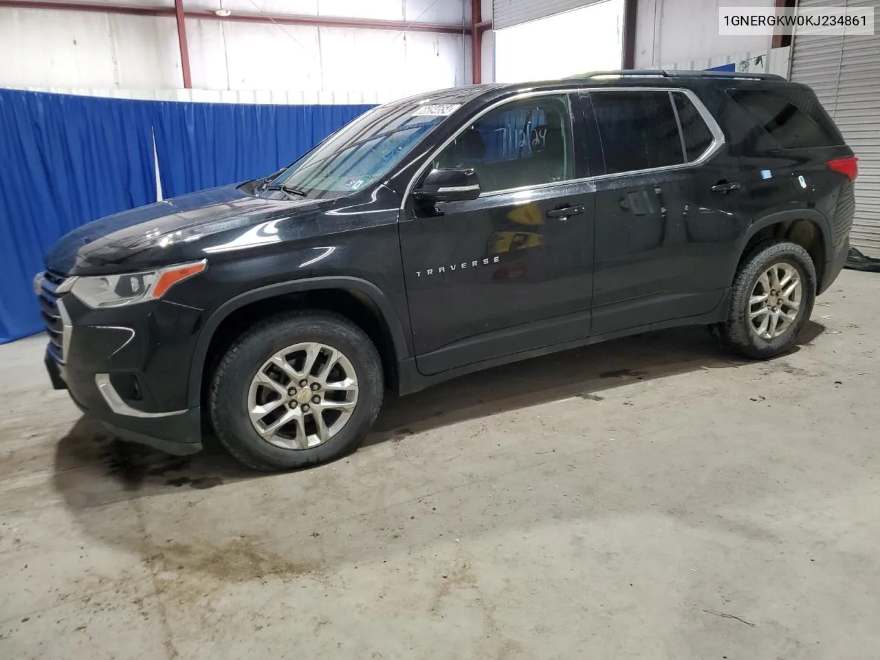 1GNERGKW0KJ234861 2019 Chevrolet Traverse Lt