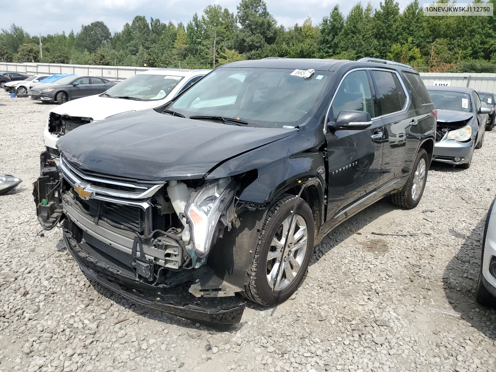 1GNEVJKW5KJ112750 2019 Chevrolet Traverse High Country