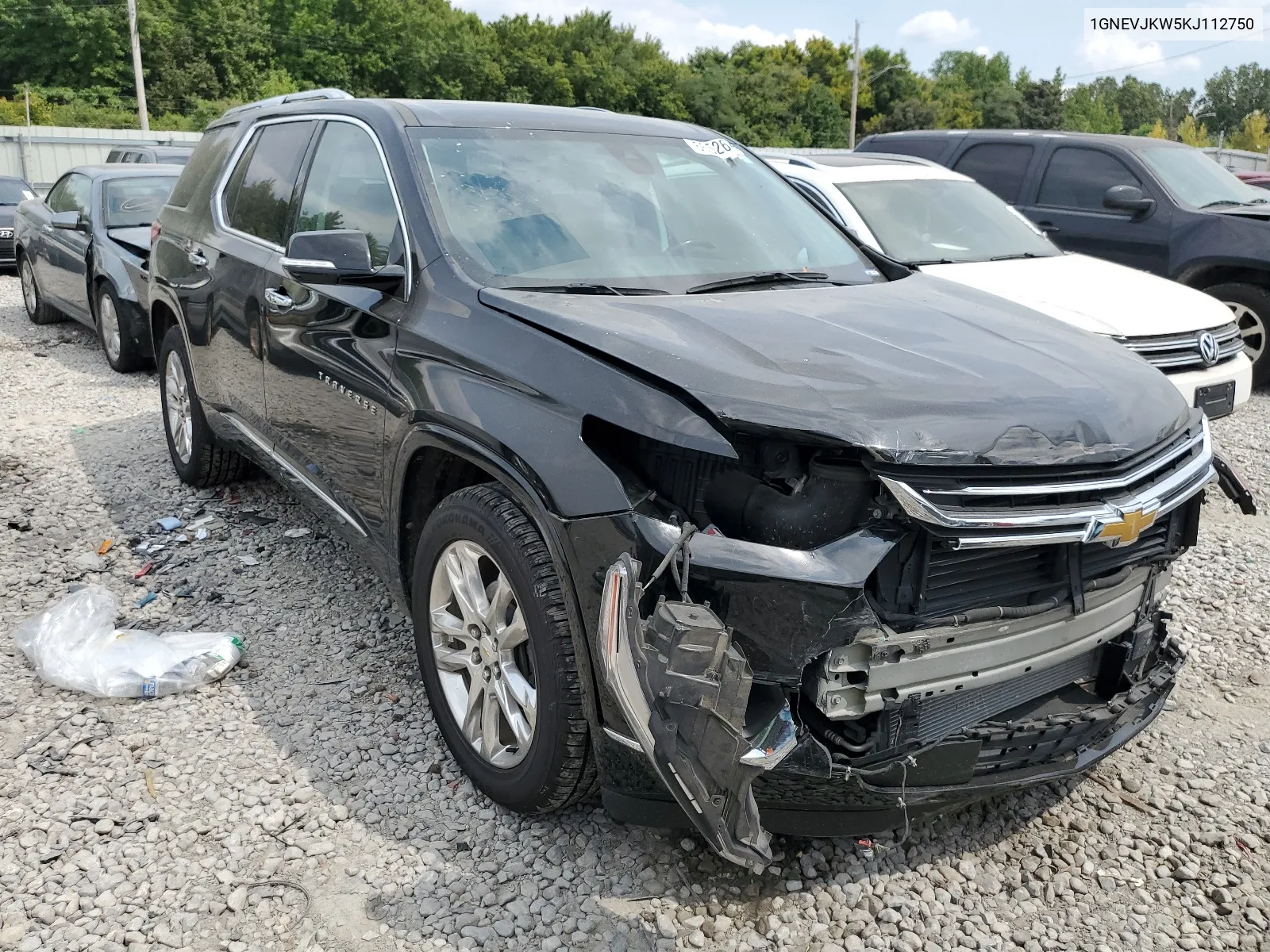 1GNEVJKW5KJ112750 2019 Chevrolet Traverse High Country