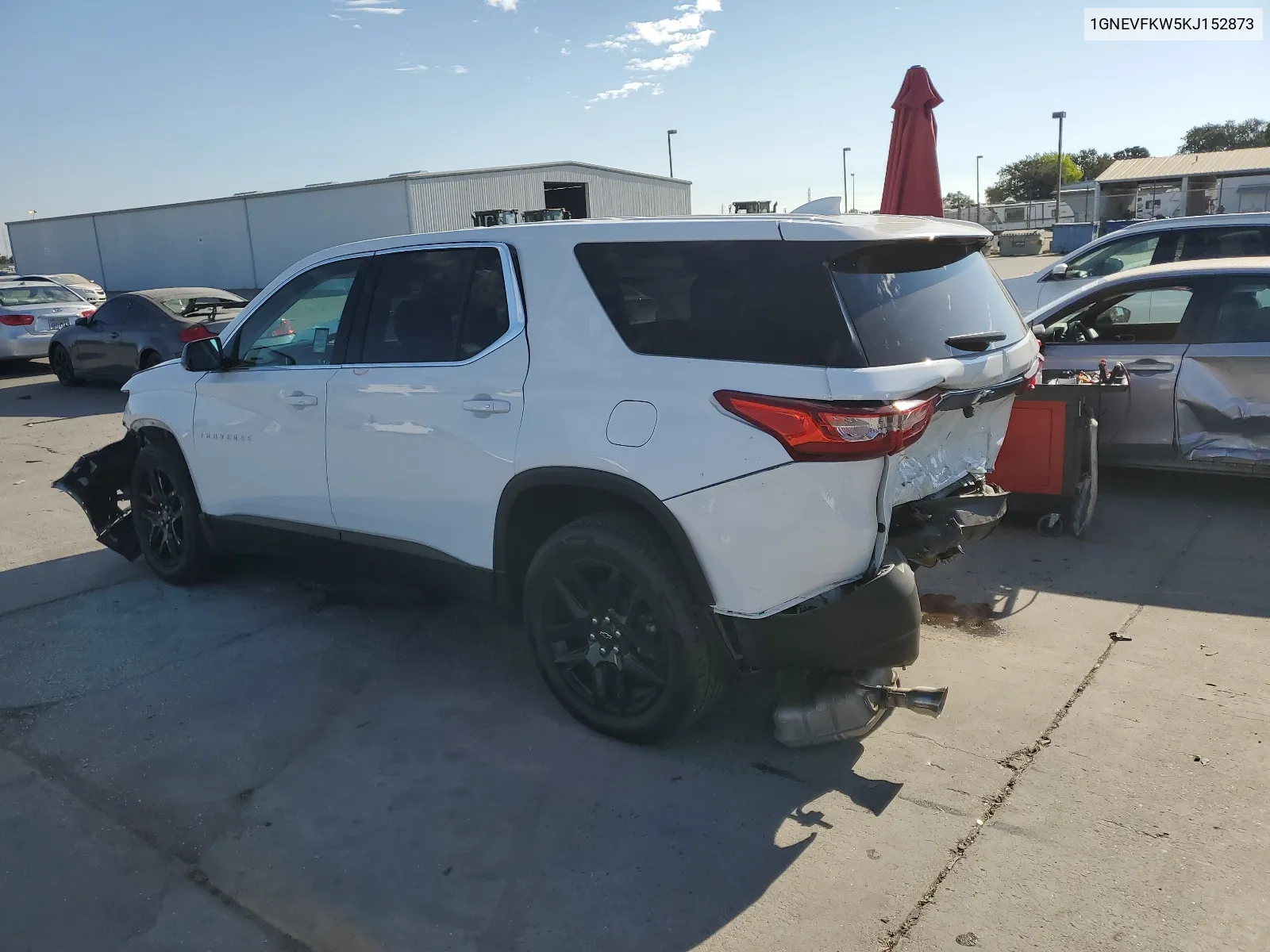 1GNEVFKW5KJ152873 2019 Chevrolet Traverse Ls