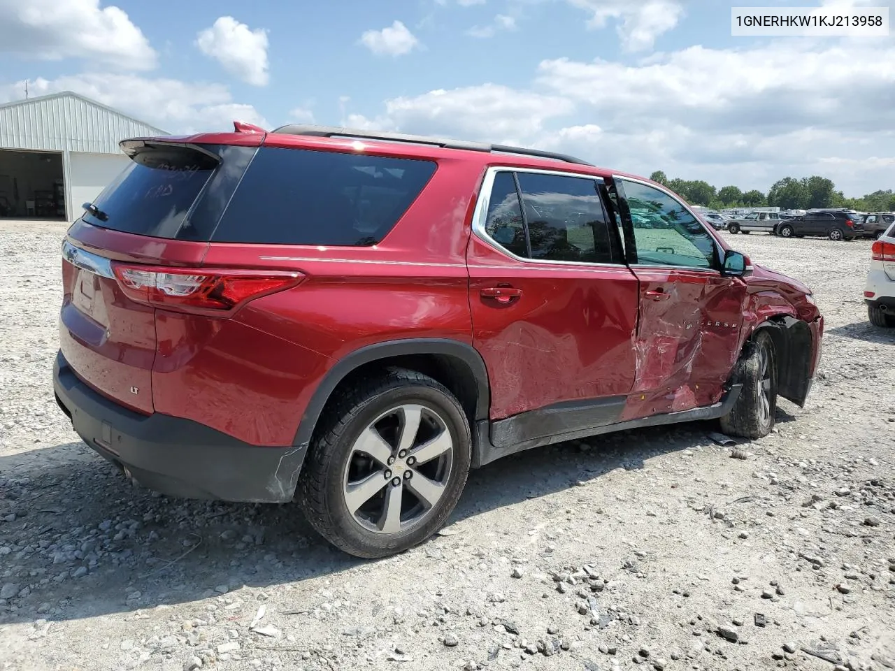 2019 Chevrolet Traverse Lt VIN: 1GNERHKW1KJ213958 Lot: 67016054