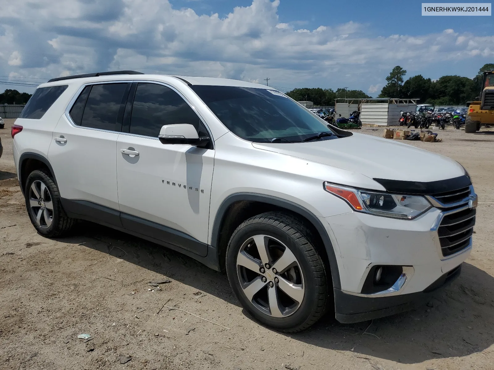 1GNERHKW9KJ201444 2019 Chevrolet Traverse Lt