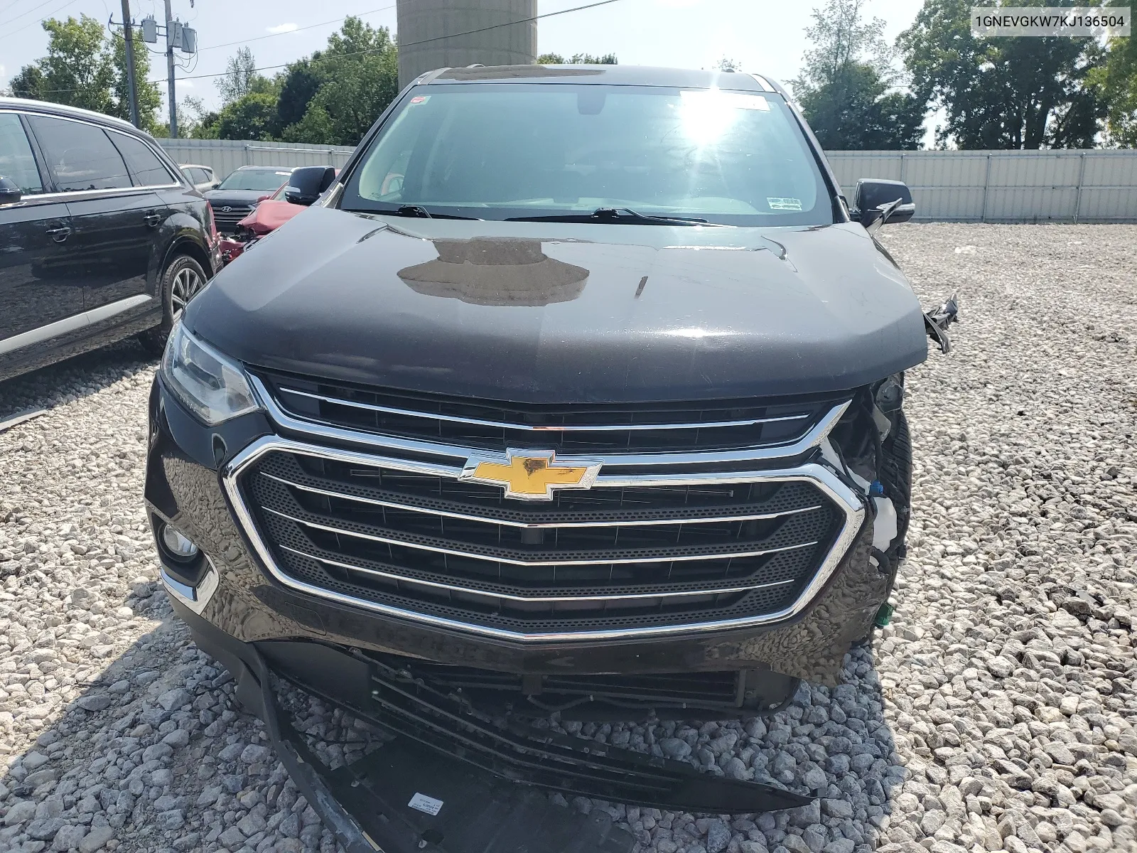 2019 Chevrolet Traverse Lt VIN: 1GNEVGKW7KJ136504 Lot: 67768254