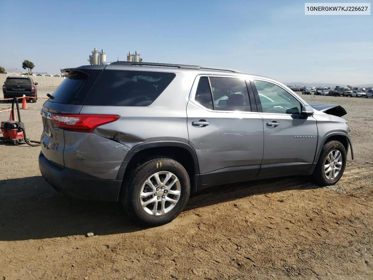 2019 Chevrolet Traverse Lt VIN: 1GNERGKW7KJ226627 Lot: 67769334