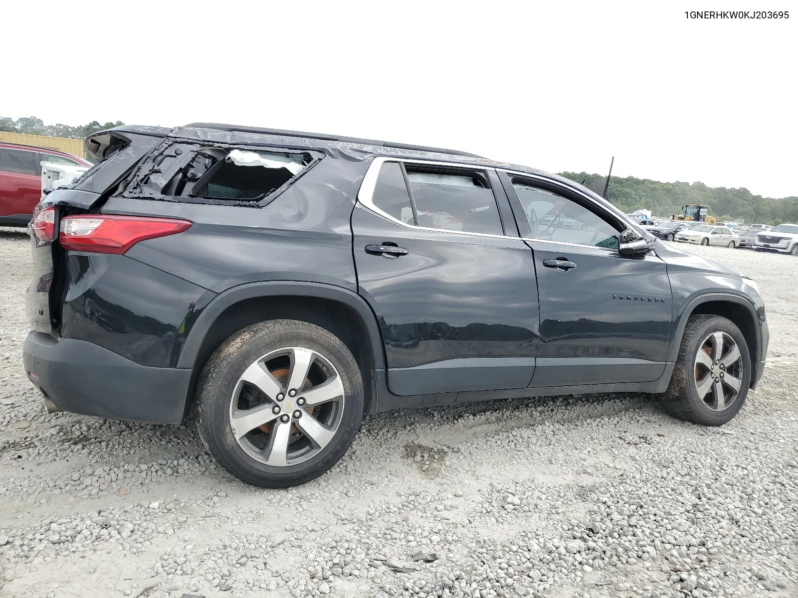 2019 Chevrolet Traverse Lt VIN: 1GNERHKW0KJ203695 Lot: 67830104