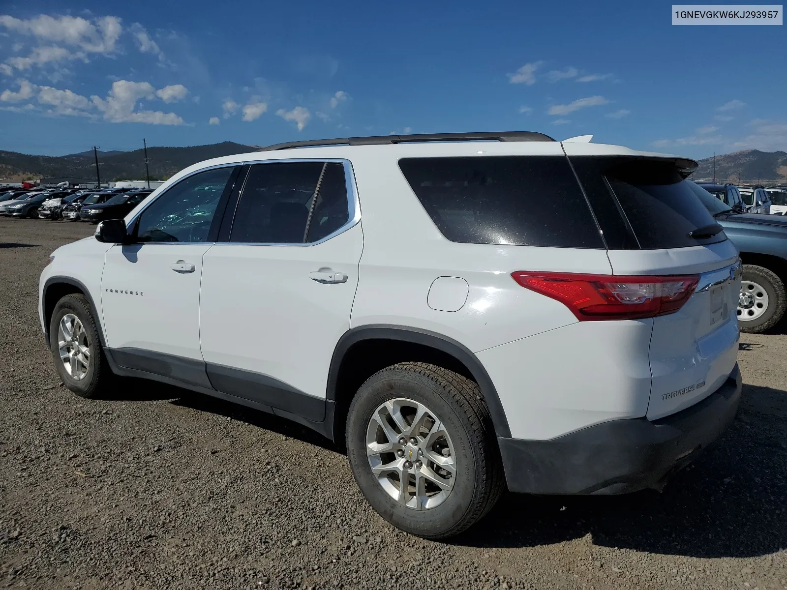 2019 Chevrolet Traverse Lt VIN: 1GNEVGKW6KJ293957 Lot: 68144334