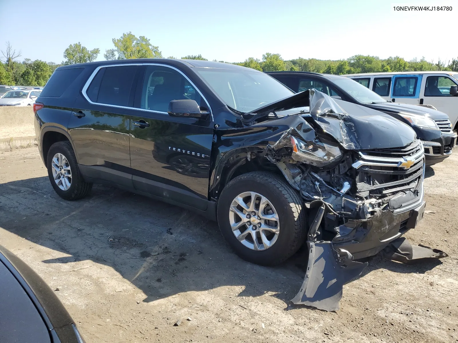 1GNEVFKW4KJ184780 2019 Chevrolet Traverse Ls