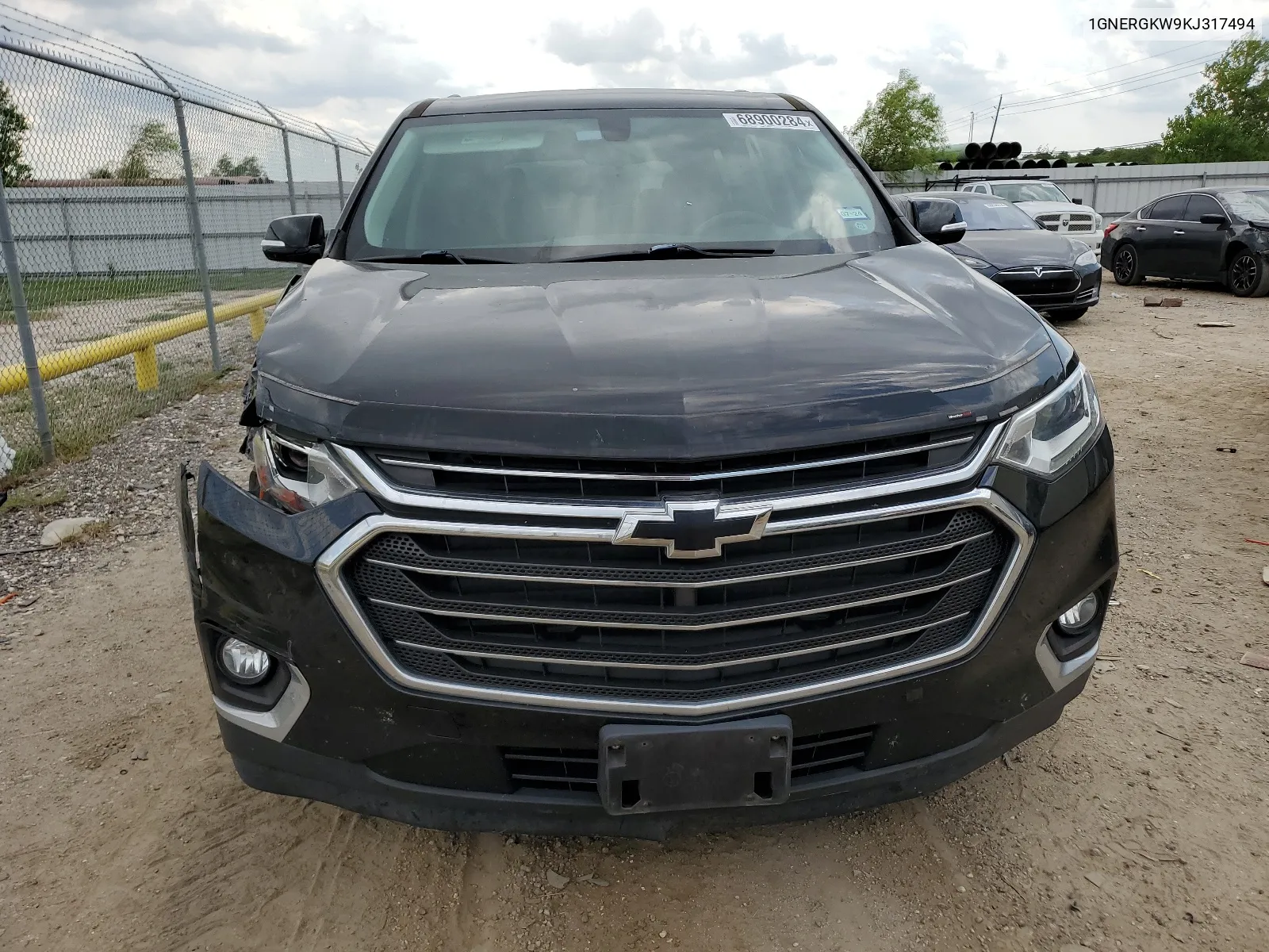 2019 Chevrolet Traverse Lt VIN: 1GNERGKW9KJ317494 Lot: 68900284