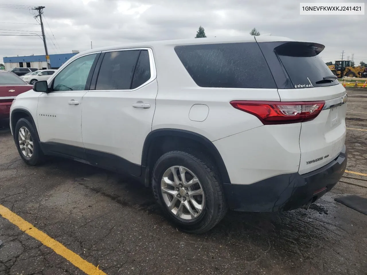 2019 Chevrolet Traverse Ls VIN: 1GNEVFKWXKJ241421 Lot: 69257954