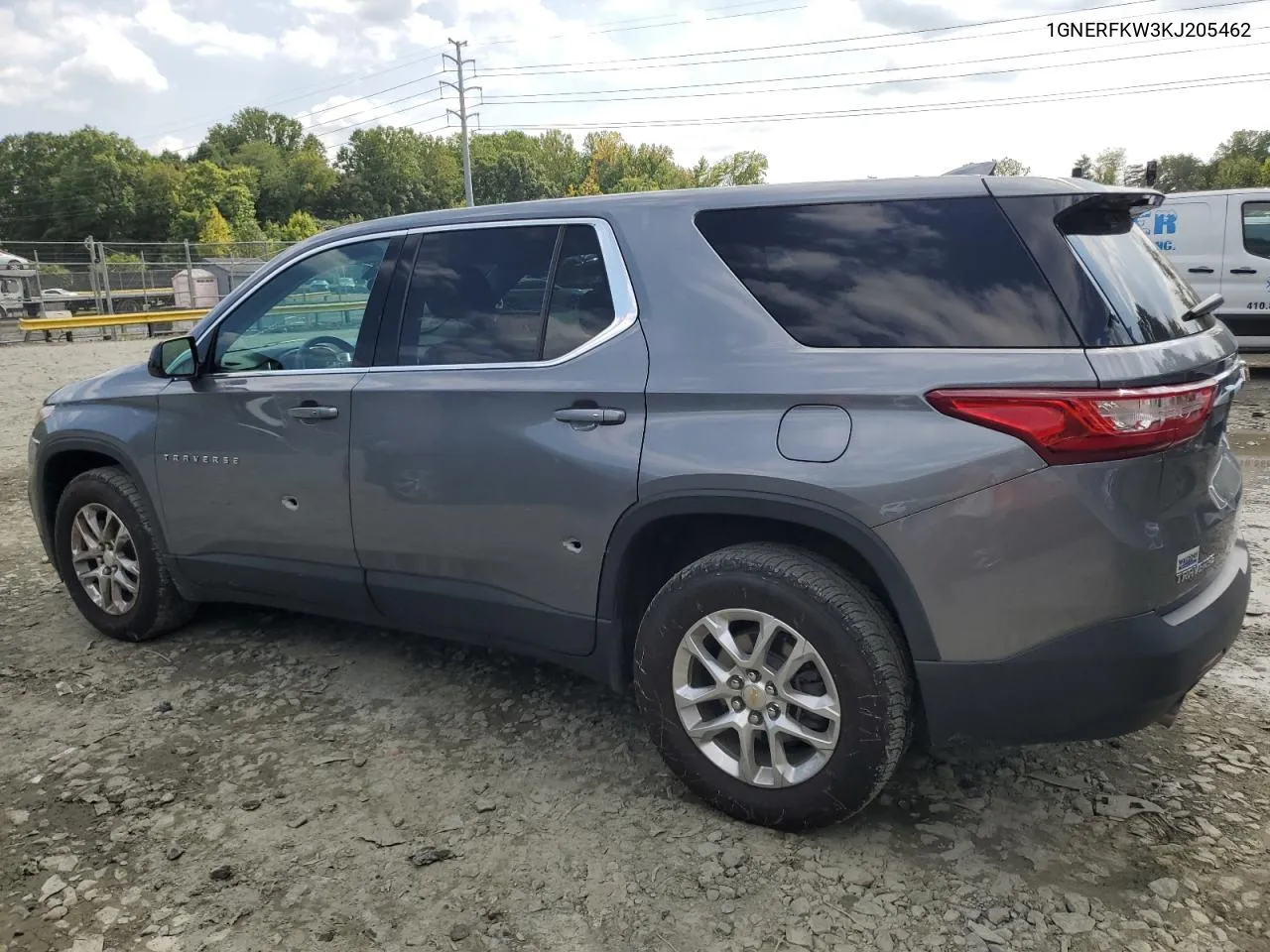 1GNERFKW3KJ205462 2019 Chevrolet Traverse Ls