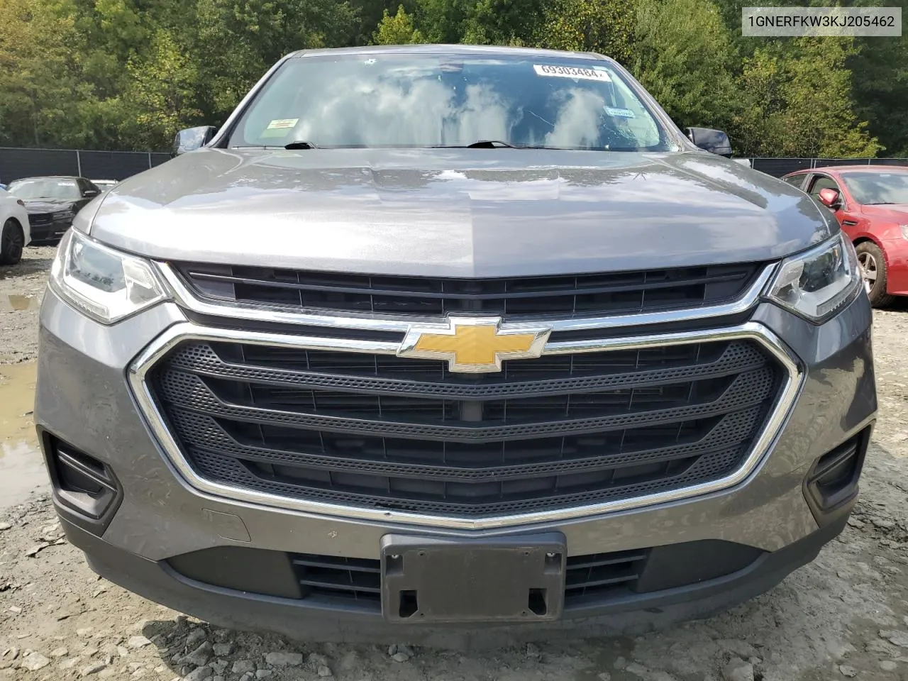 2019 Chevrolet Traverse Ls VIN: 1GNERFKW3KJ205462 Lot: 69303484