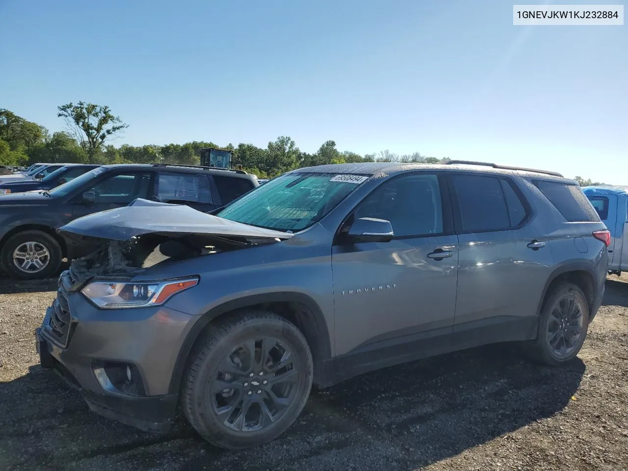 2019 Chevrolet Traverse High Country VIN: 1GNEVJKW1KJ232884 Lot: 69508494