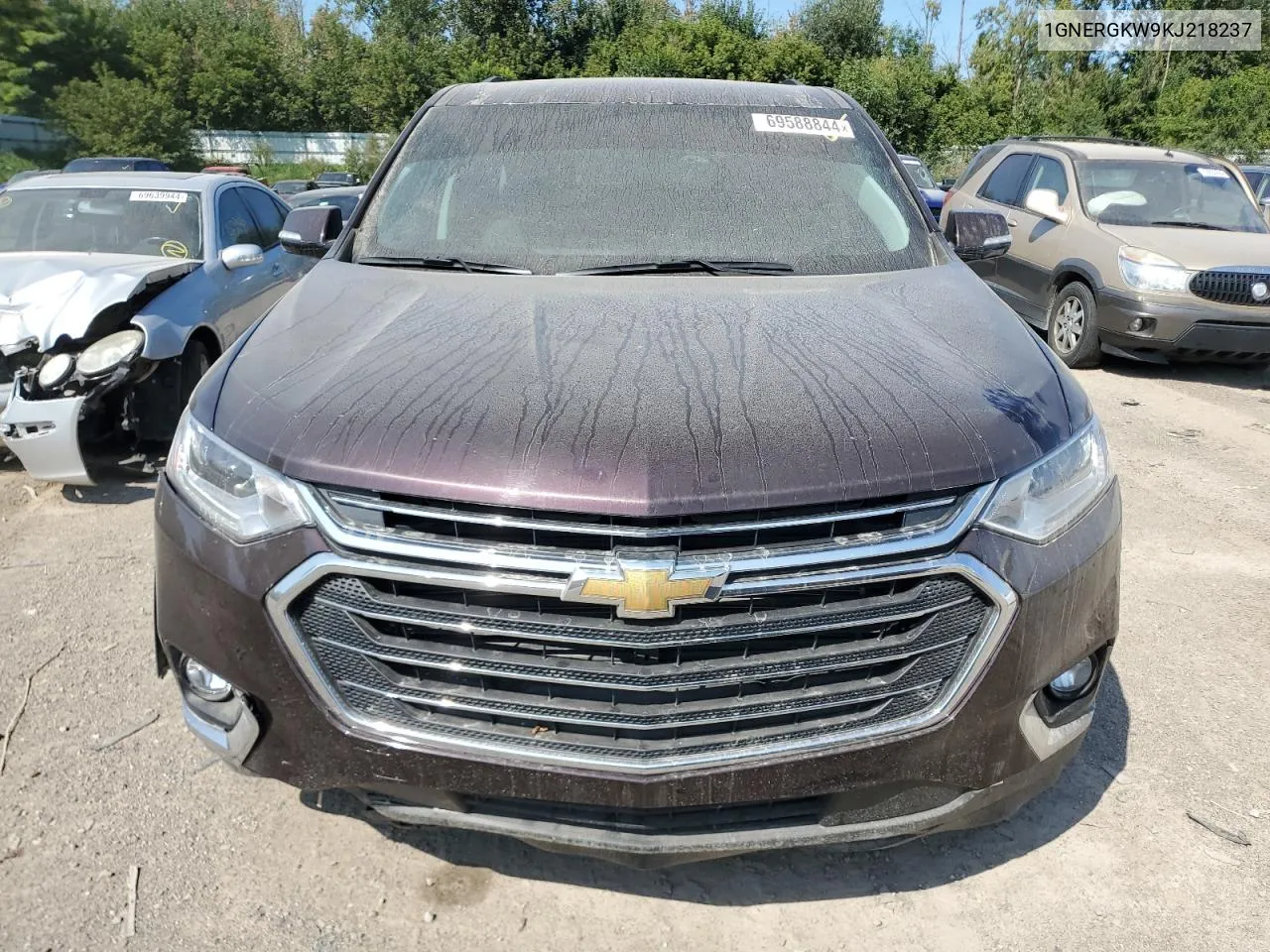 1GNERGKW9KJ218237 2019 Chevrolet Traverse Lt