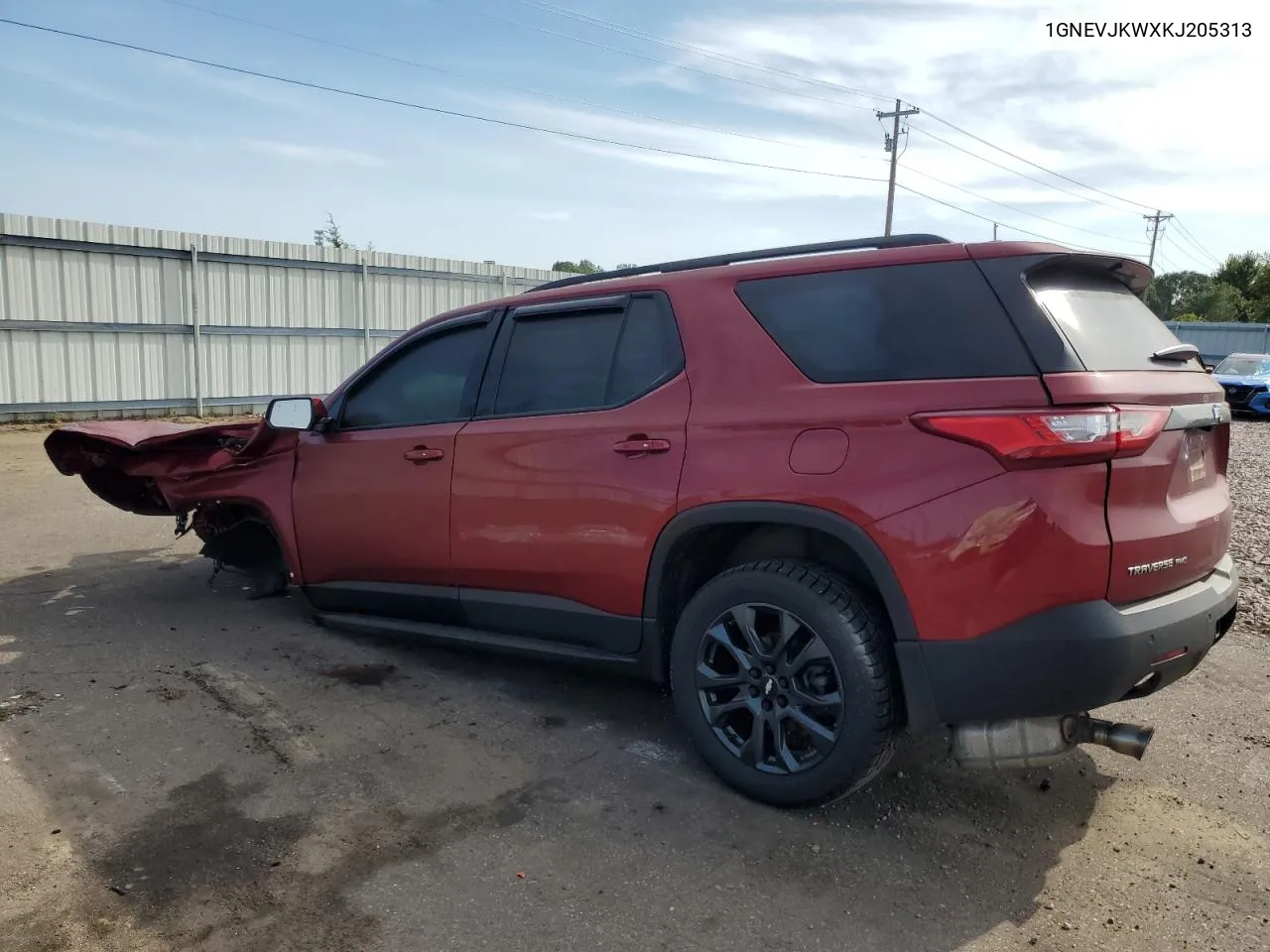 2019 Chevrolet Traverse High Country VIN: 1GNEVJKWXKJ205313 Lot: 70040284