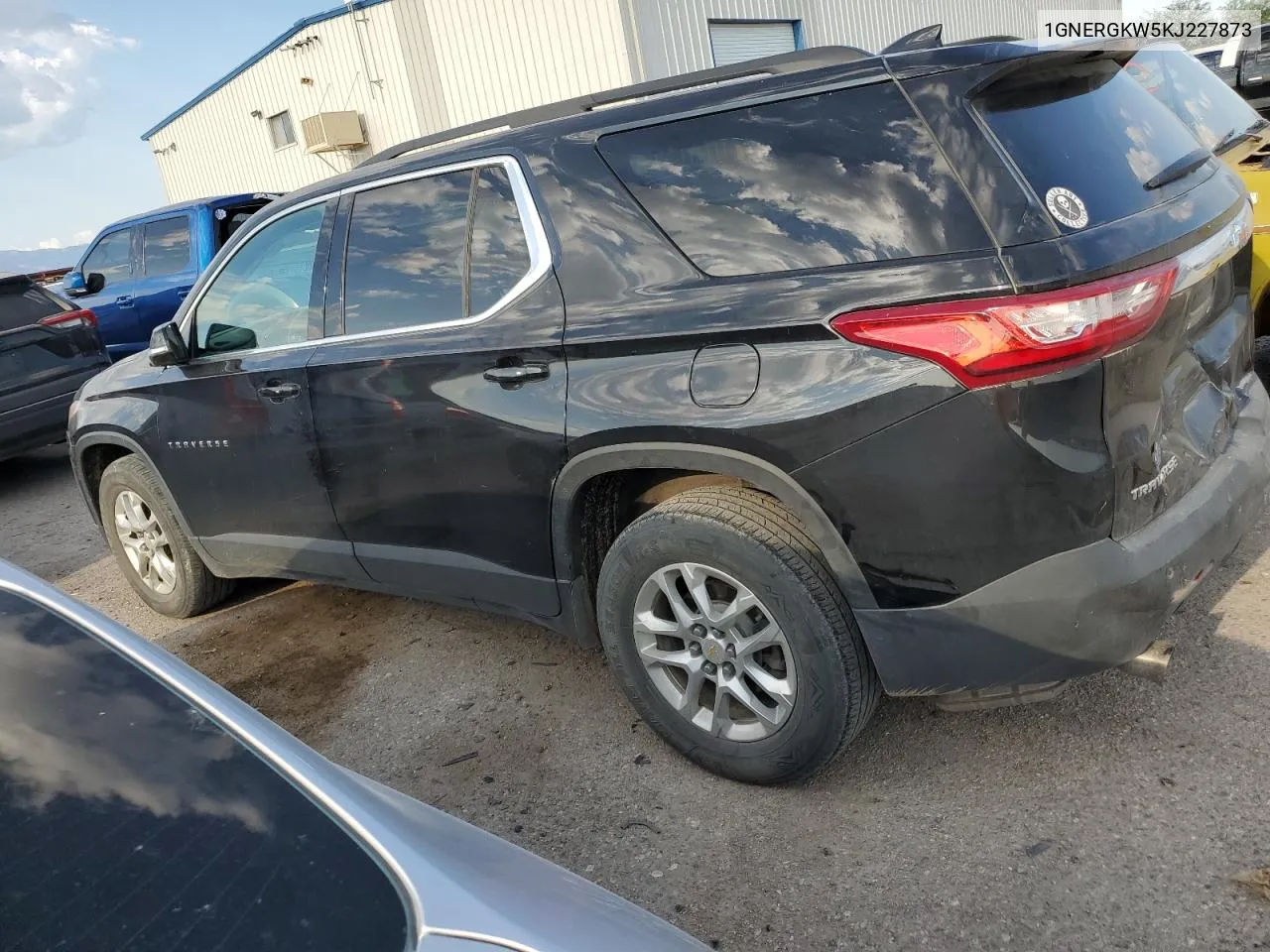 1GNERGKW5KJ227873 2019 Chevrolet Traverse Lt