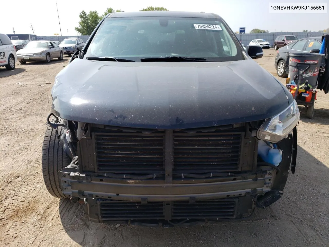 1GNEVHKW9KJ156551 2019 Chevrolet Traverse Lt