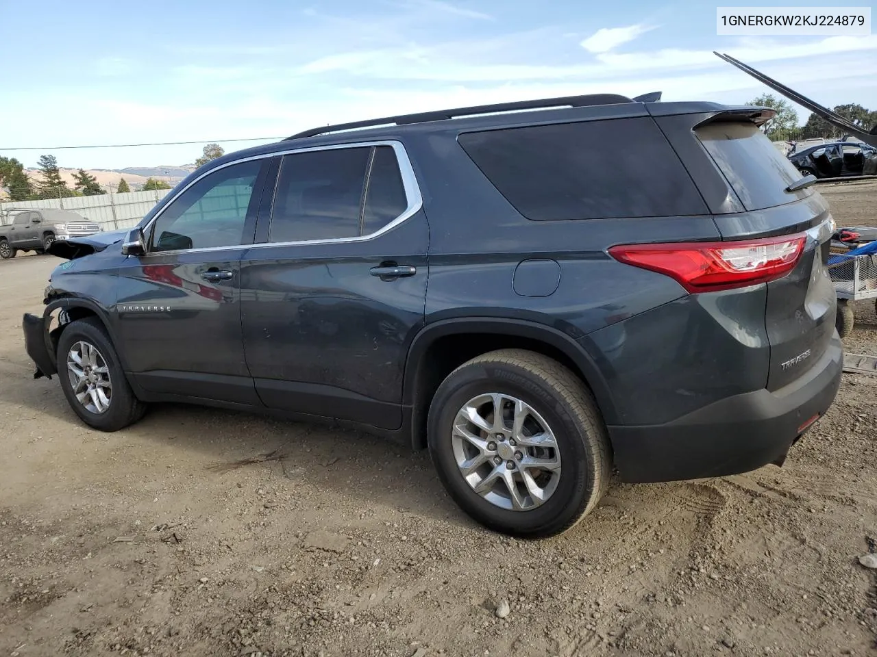 1GNERGKW2KJ224879 2019 Chevrolet Traverse Lt