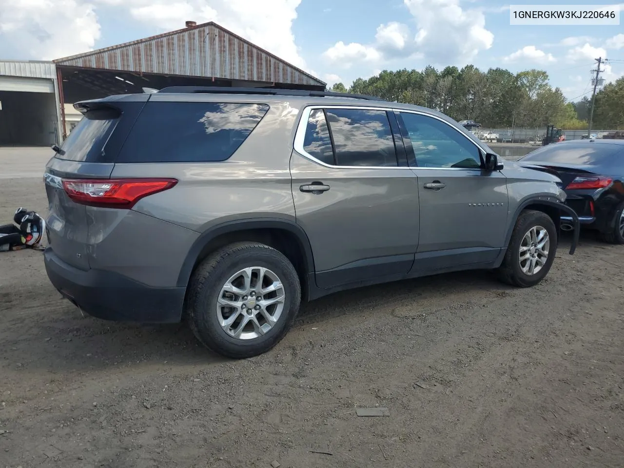 2019 Chevrolet Traverse Lt VIN: 1GNERGKW3KJ220646 Lot: 71070454