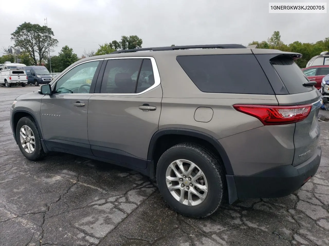 2019 Chevrolet Traverse Lt VIN: 1GNERGKW3KJ200705 Lot: 71349484