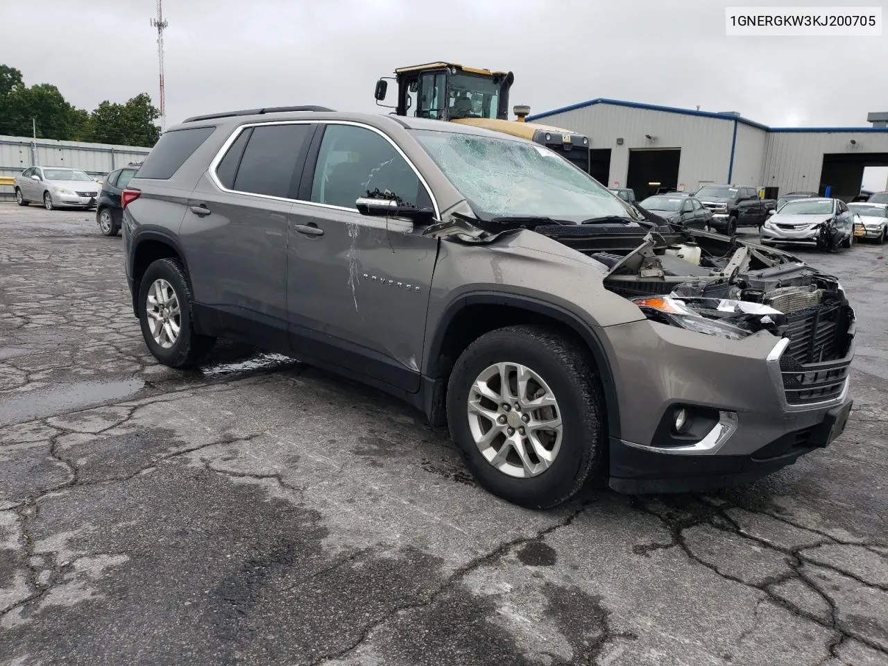 1GNERGKW3KJ200705 2019 Chevrolet Traverse Lt