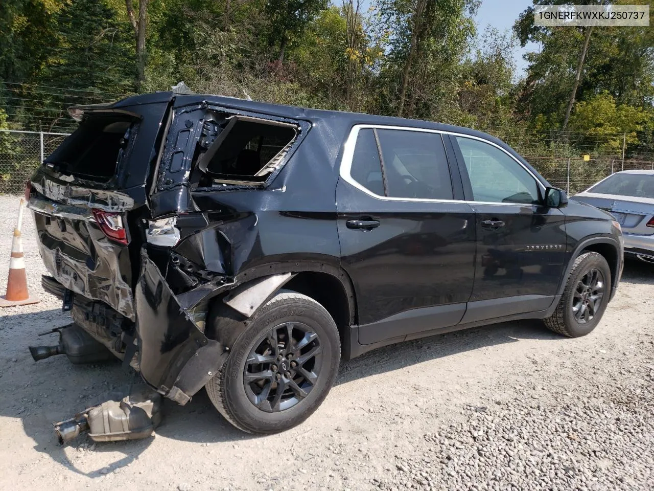 1GNERFKWXKJ250737 2019 Chevrolet Traverse Ls