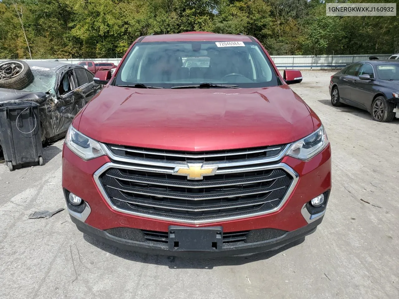 1GNERGKWXKJ160932 2019 Chevrolet Traverse Lt